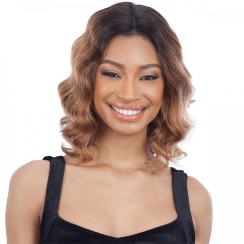 Shake-N-Go Naked 100% Brazilian Natural Human Hair Frontal Lace Wig DELILAH